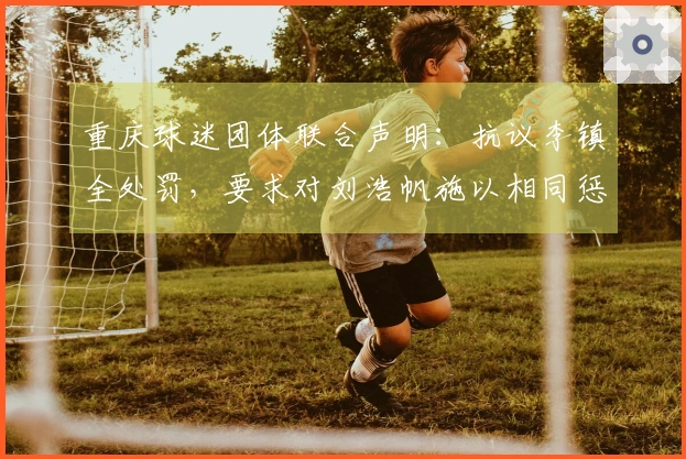 重庆球迷团体联合声明：抗议李镇全处罚，要求对刘浩帆施以相同惩罚